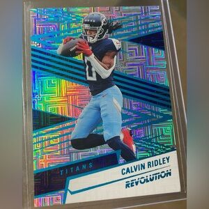 2025 Panini Revolution Keyshawn Johnson #24 Green Swirl /199 SP Card Buccaneers